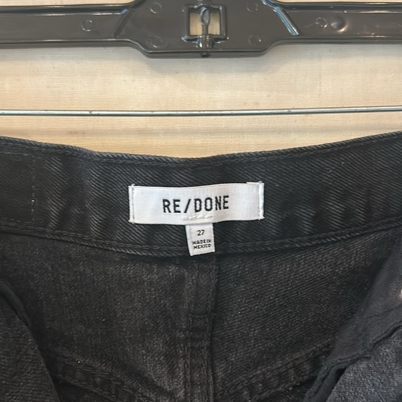 Re/Done Black Shorts - size 27 - Picture 4 of 4